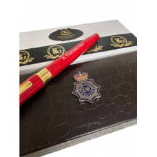 Police Personalised Rollerball Pen In Gift Case Police Personalised Rollerball Pen In Gift Case